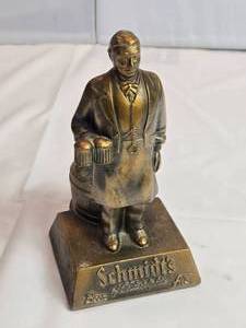lot 66 image: Schmidts of Philadelphia Brass Beer Bottle Display