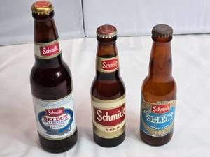 lot 80 image: Lot of 3 Schmidt Bottles - 2 are Select and Unopened