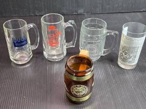 lot 125 image: Lot of 5 Misc. Mugs