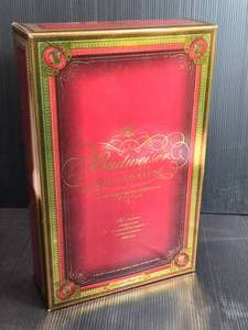 lot 127 image: Budweiser Millenium Limited Edition 1 Quart Bottle and Glasses