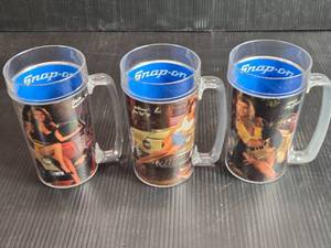 lot 130 image: Lot of 3 Snap-On Mugs 1993