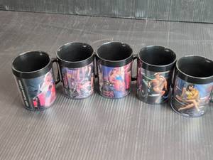 lot 134 image: Lot of 8 Snap-on Coffee Mugs - 1988, 1989