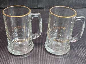 lot 138 image: Lot of 2 Snap-on Glass Mugs