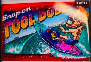 lot 145 image: Snap-on Dude Beach Towel 36x65 New Unopened Package