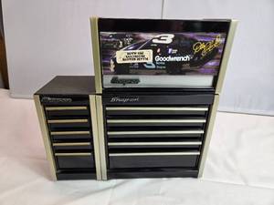 lot 146 image: Dale Earnhardt Snap-on Mini Toolbox and Chest