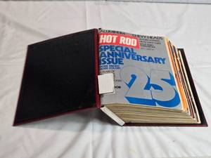 lot 182 image: Full Year 1973 Hot Rod Magazine in Magazine Binder