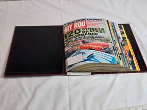 lot 184 image: 11 Issues of Hot Rod Magazine in Magazine Binder - Missing September