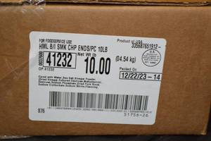 G - 10lb Box of Frozen Hormel Smoked Pork Chops Packed 122223