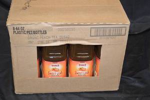Case of Sweet Leaf Peach Iced Tea - 8 Bottles Best by 08042021