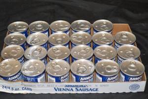 23ct Armour Canned Vienna Sausage Best by 2025