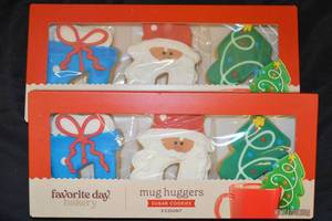 2ct Box of Favorite Day Mug Hugger Sugar Cookies