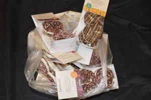 Bag of Assorted Favorite Day Chocolate Peppermint and Caramel Cocoa ToppersStir Sticks