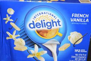 Case of International Delight French Vanilla Coffee Creamer