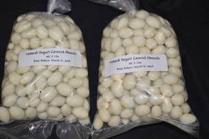 2ct 2lb Bag of Natural Yogurt Covered Almonds Best by 03312024