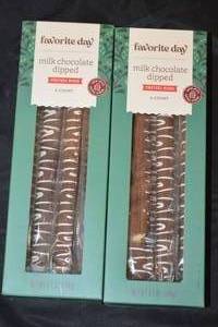 2ct Box of Favorite Day Milk Chocolate Dipped Pretzel Rods