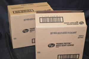 2ct Case of Post Premier Protein Mixed Berry Almond Cereal Best by 082023
