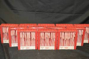 12ct Box of Peppermint Candy Canes