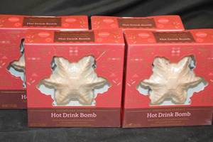 4ct Snowflake Sparkle Hot Drink Bomb Best by 03012024