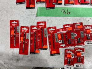 MILWAUKEE DRILL BITS & IMPACT BITS $90 RETAIL VALUE