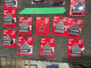 MILWAUKEE SANDING LOT $200 RETAIL VALUE