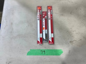 2) 5PC MILWAUKEE METAL, & 1) 5PC MILWAUKEE 8 MULTI-METAL SAWZALL BLADES $50 RETAIL VALUE