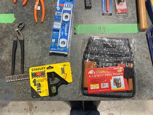 CARPENTERS LOT $180 RETAIL VALUE