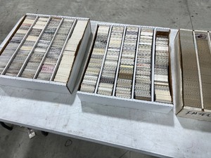 HUGE CARD COLLECTION OVER 130,000 CARDS - BASEBALL, BASKETBALL, FOOTBALL, & HOCKEY 80S & 90S