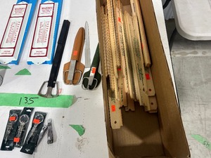 SCISSORS, LETTER OPENERS, RULERS, TWEEZERS, & THERMOMETERS