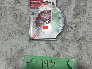 3) MASONRY 4-12 DIABLO SEGMENTED BLADES FOR ANGLE GRINDERS