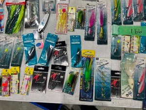 TABLE FULL OF JIGS