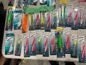 TABLE FULL OF JIGS