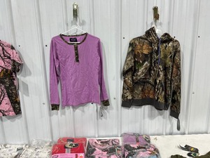 WOMENS CAMO CLOTHING SMLXL2XL RETAIL VALUE $995