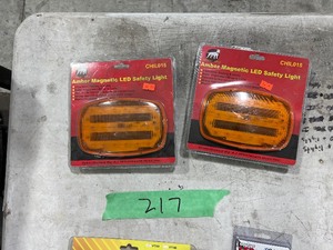 TEARDROP REVOLVING LIGHT & AMBER LED SAFETY LIGHTS