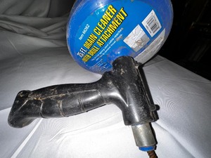 lot 208 image: 25Ft Drain Cleaner with Drill