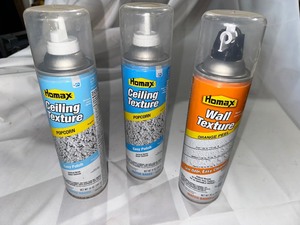 lot 219 image: 3 Cans of Liquid Ceiling Texture, White