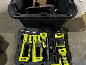 lot 239 image: RYOBI Door Hinge Installation Kit