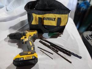 lot 49 image: Dewalt 20 Volt Drill With Battery