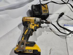 lot 50 image: Dewalt Impact Driver, Battery and Charger