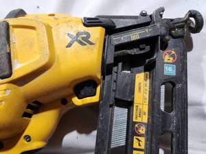 lot 53 image: Dewalt 20 Volt 16 Ga. Nailer