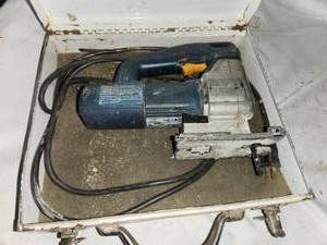 lot 126 image: Vintage Bosch Jig Saw