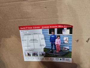 lot 60 image: Safe-T-View Egress Window Cover SV5036