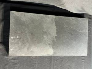 lot 111 image: Montauk Black 12 in. x 24 in. Gauged Slate Floor and Wall Tile