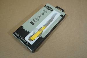 lot 21 image: NEW Old Timer Gunstock Trapper Knife