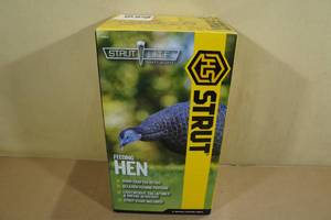 lot 25 image: Strut Lite Feeding Hen Turkey Decoy