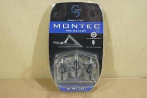 lot 32 image: G5 Montec Pre-Season 85 Gr Broadheads