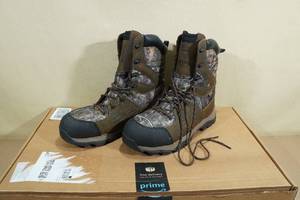 lot 65 image: Irish Setter 1200g Insulated Camo Hunting Boots - Mens 12