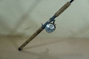 lot 77 image: St Croix Rod with Abu Garcia Ambassadeur 6500C Reel
