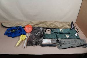 lot 78 image: Assorted Hunting and Fishing - Socks, Minnow Scoops