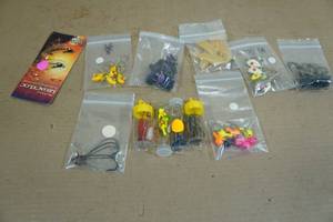 lot 127 image: Assorted Tackle - Jigs, Hooks, Soft Baits