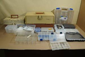 lot 129 image: Tackle Boxes and Organizers